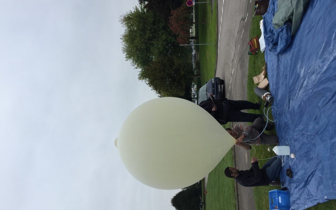 lâché de ballon météo