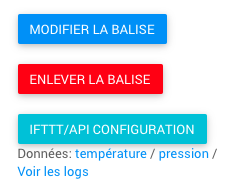 IFTTT API Configuration